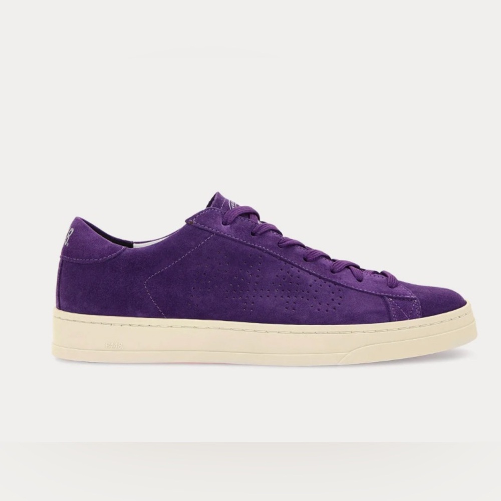 NWOT P448 Women’s Purple Low Top Sneakers Size 8.5 - Picture 14 of 14